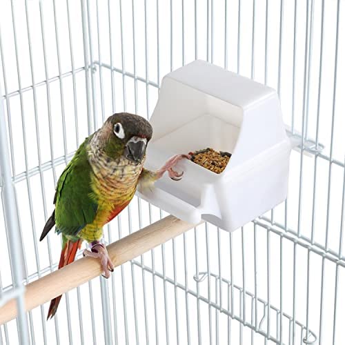 Yaheetech 36 Rolling Bird Cage for Small Parrots Cockatiels Sun Parakeets Conure Finches Canary Budgies Lovebirds Medium Size Travel Bird Cage with Removable Stand 